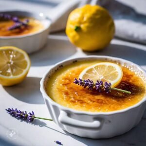 Here's a new dessert recipe for you to try:

Lemon Lavender Creme Brûlée
